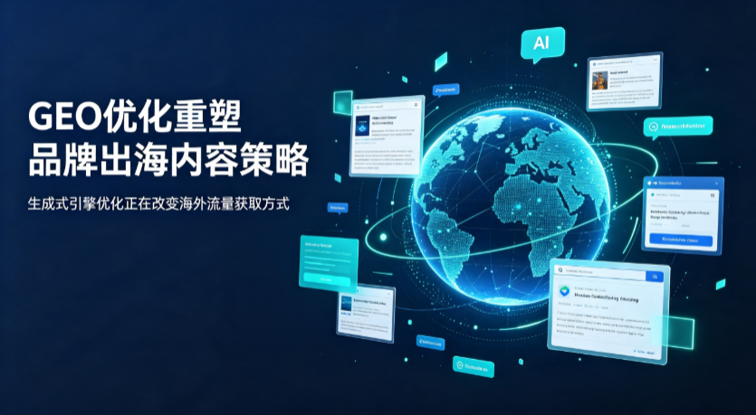 固镇县AI 时代 GEO 兴起，品牌出海内容策略迎来重大调整